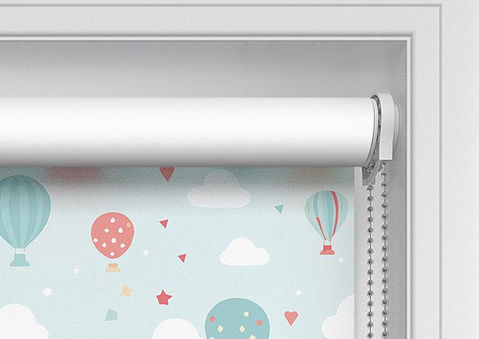 Balloon Festival, Multi - Twist&Fit Roller Blind - Image 10